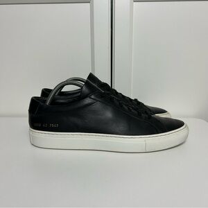 Common projects Achilles low Black Leather Men's Sneakers